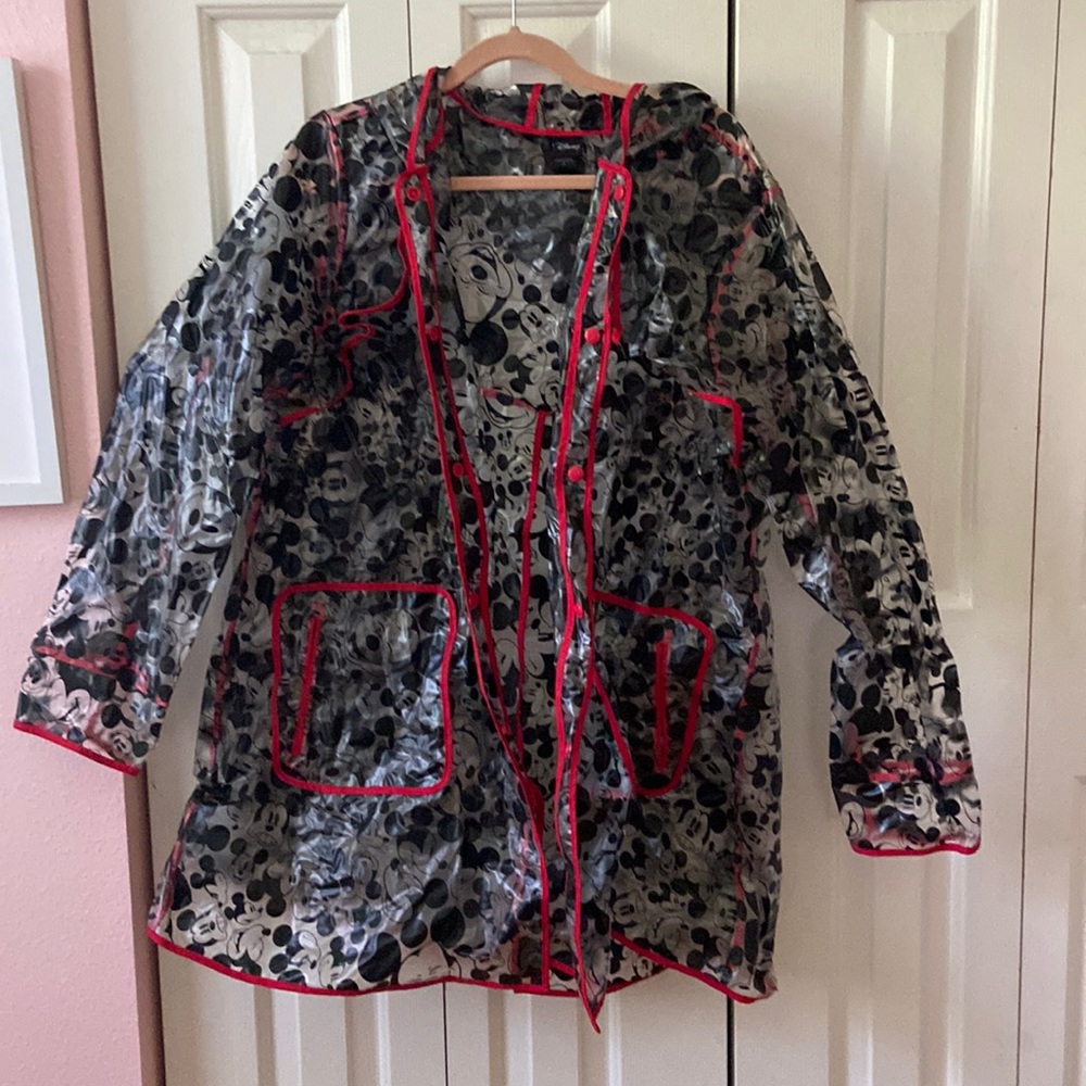 Disney Torrid Plus Size Mickey Mouse Raincoat 3X